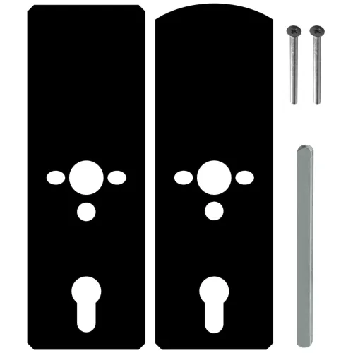 Podkładka EURA ELW-06B9 - do szyldów ELH-60B9 i ELH-70B9, dodatkowy trzpień 15 cm i śruby