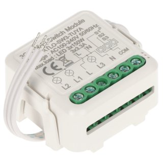 Potrójny inteligentny sterownik  oświetlenia LED ATLO-SW3-TUYA Wi-Fi, Tuya Smart