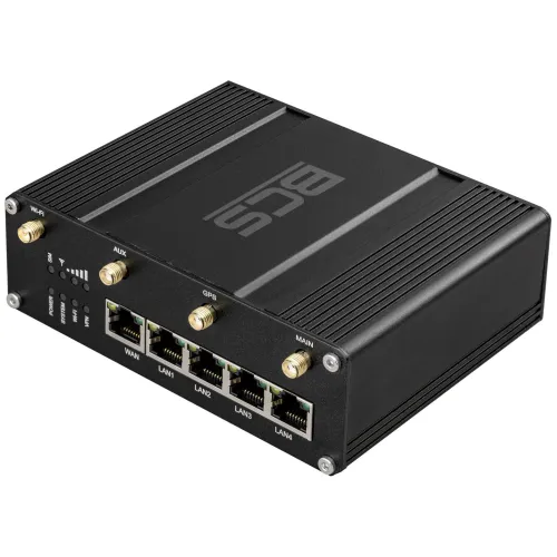 Profesjonalny Router LTE DUAL SIM z PoE, WiFi oraz GPS 4G & 3G BCS-R4GDS-1W4L-P-W-G