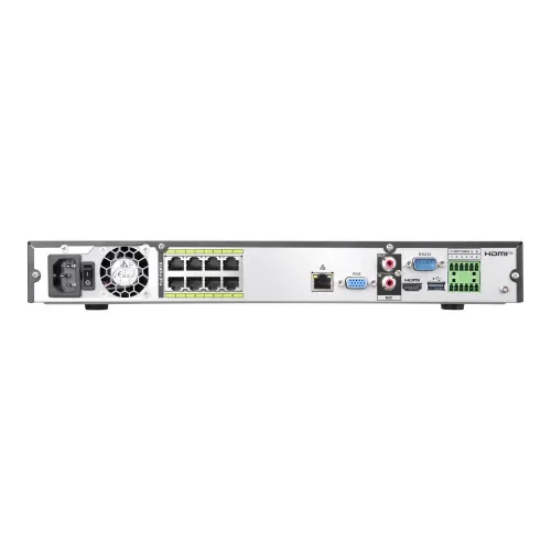 Rejestrator hybrydowy 8-kanałowy BCS-L-NVR0802-A-4K-8P