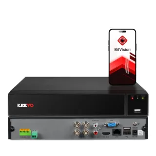 Rejestrator hybrydowy KEEYO LV-V-XVR-4CH 4 kanałowy