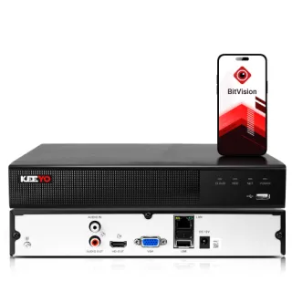 Rejestrator sieciowy KEEYO LV-V-NVR-9CH 9 kanałowy