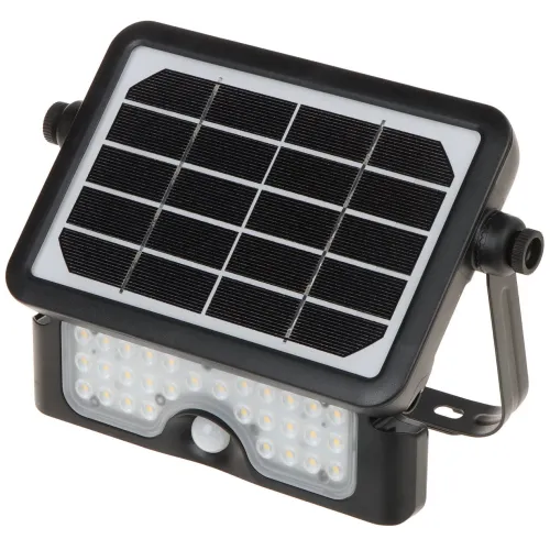 Solarny reflektor led z czujnikiem ruchu AD-SL-6108BLR4