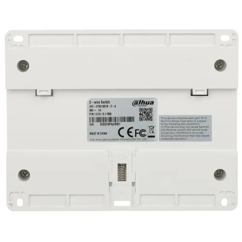 Switch   VTNS1001B-2-A Dahua 2-wire do 20 paneli wewnętrznych