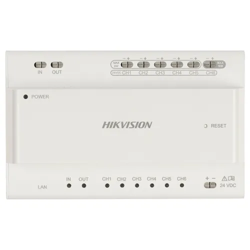 Switch DS-KAD706Y dla 2-przewodowych systemów wideodomofonowych Hikvision
