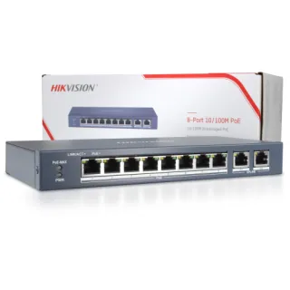 Switch DS-3E0310P-E/M Hikvision 