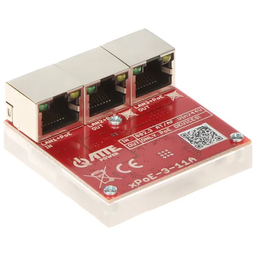 Switch poe / extender XPOE-3-11A 3-portowy ATTE