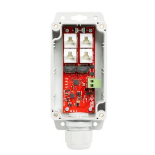 Switch PoE ATTE 4 portowy 10/100Mbps extender w obudowie zewnętrznej IP68