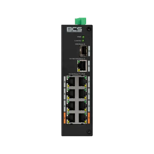 SWITCH POE BBCS-L-SP0801G-1SFP(2) 9 portowy