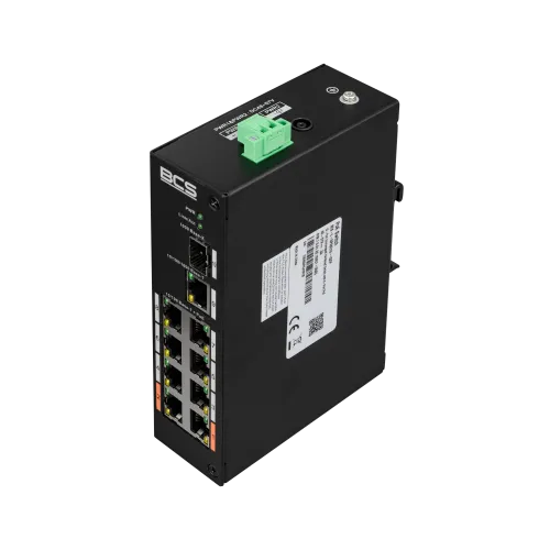 SWITCH POE BBCS-L-SP0801G-1SFP(2) 9 portowy