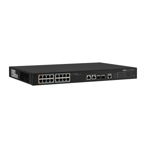 SWITCH POE BCS-L-SP1602G-2SFP-M(II) 18 portowy