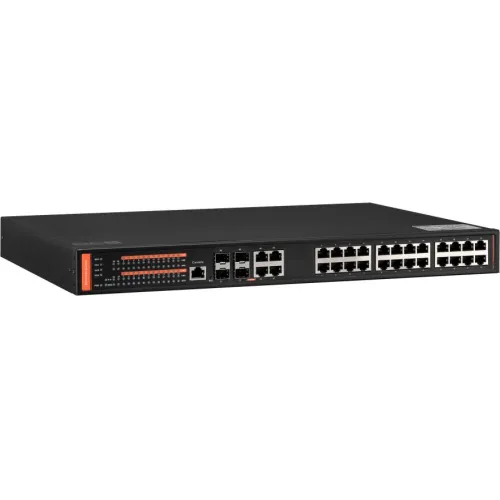 Switch PoE BCS-SP24G04G-4SFP-M BCS 24 portowy