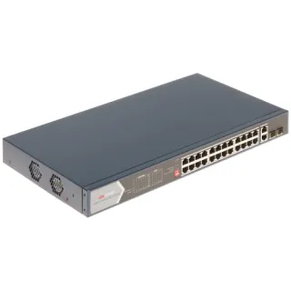 Switch POE DS-3E0528HP-E 24-portowy SFP Hikvision