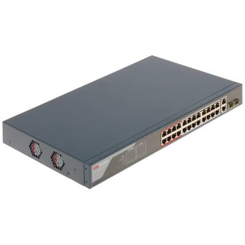 Switch poe DS-3E1326P-EI(V2) 24-portowy sfp Hikvision