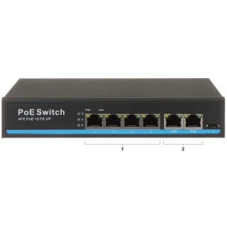 Switch POE GTX-A1-06-42 4-PORTOWY