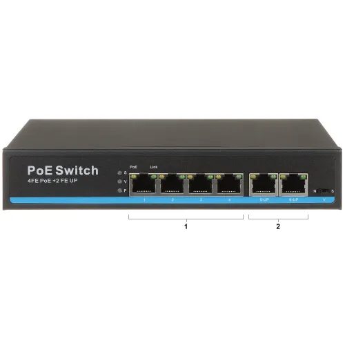 Switch POE GTX-A1-06-42 4-PORTOWY