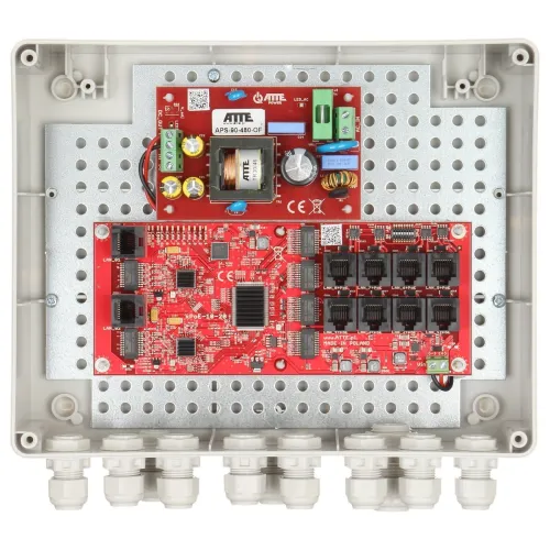 Switch poe IP-8-20-L2 8-portowy ATTE