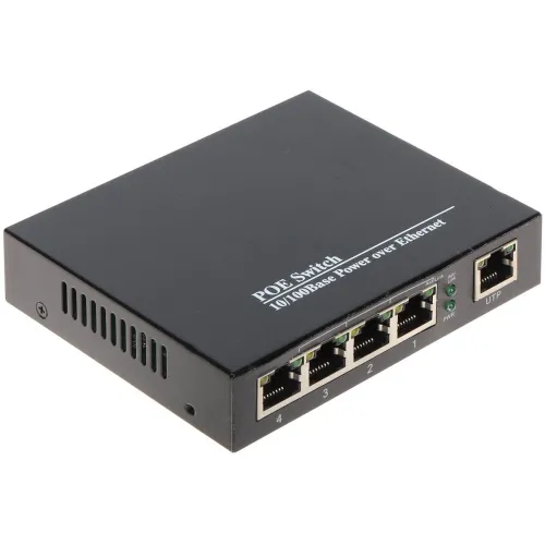 SWITCH PoE SPS-4P/1 5-PORTOWY