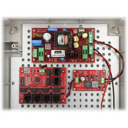 Switch poe z zasilaczem buforowym IPUPS-5-11-XL2 5-PORTOWY ATTE