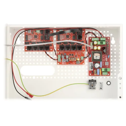 Switch POE z zasilaczem buforowym IPUPS-9-11-F 9-portowy ATTE