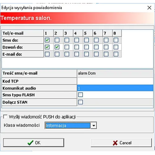 System monitorowania temperatury Ropam zakres -20 do +70 st. C Czujnik natynkowy Monitoring Kontrola Pomiar