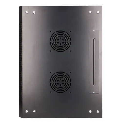 Szafa RACK Extralink 12U do złożenia 600x450 montowana na ścianie Czarna