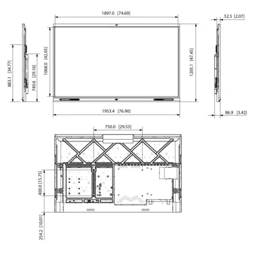 Tablica interaktywna LCH86-MC410-B 86" 4K UHD Dahua