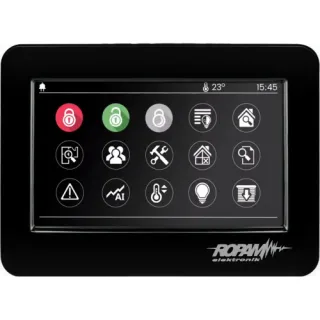 TPR-4BS - Panel dotykowy 4.3'', klawiatura dotykowa, obudowa natynkowa - Ropam