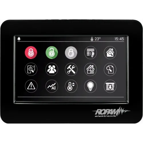 TPR-4BS - Panel dotykowy 4.3'', klawiatura dotykowa, obudowa natynkowa - Ropam