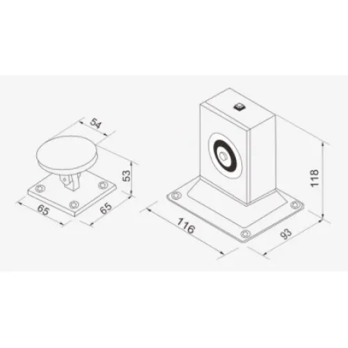 Trzymacz drzwiowy DH-20