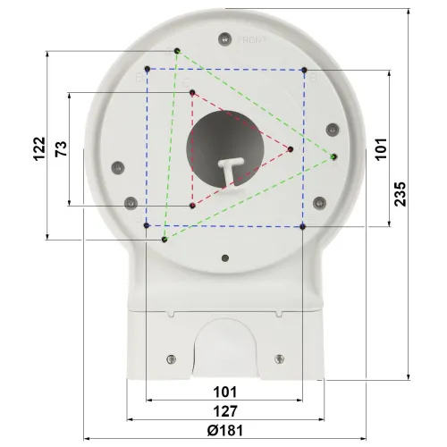 Uchwyt do kamer kulistych PFB211W Dahua