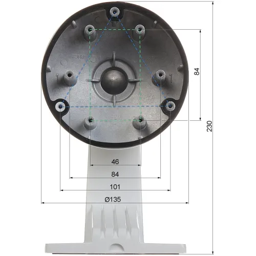 Uchwyt kamery DS-1273ZJ-135 Hikvision SPB