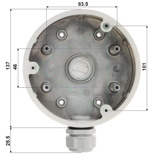 Uchwyt kamery DS-1280ZJ-PT6 Hikvision