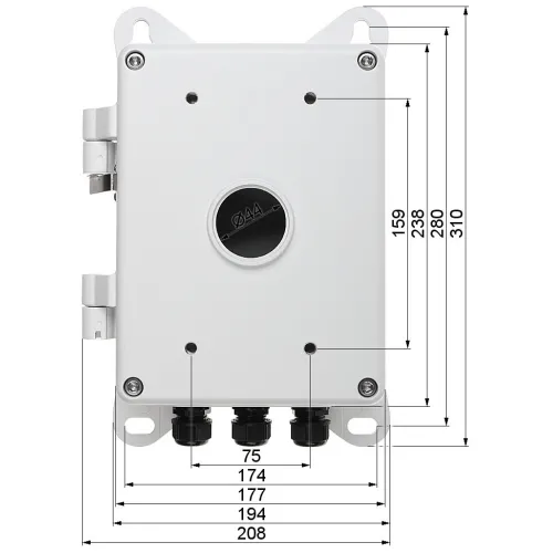 Uchwyt kamery DS-1602ZJ-BOX-POLE Hikvision