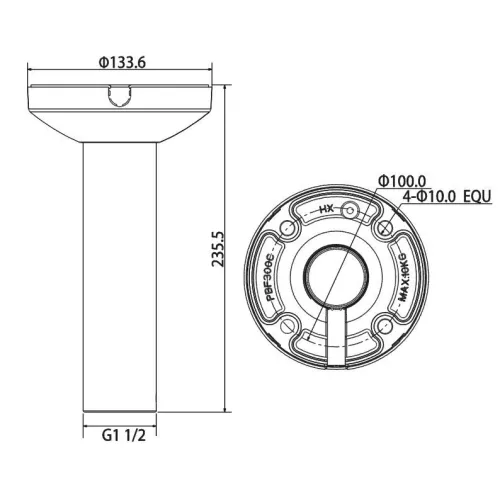 Uchwyt kamery PFB300C Dahua