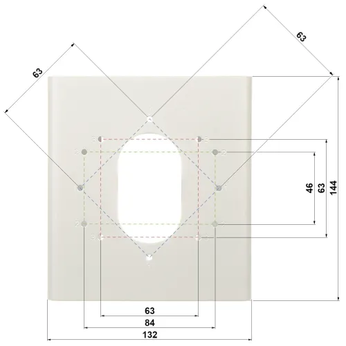 Uchwyt na słup BCS-V-ASM BCS View