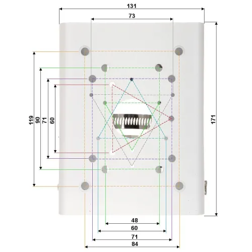 Uchwyt na słup PFA150-V2 Dahua