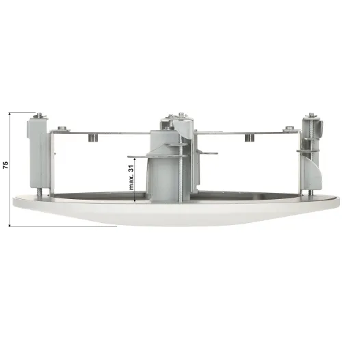 Uchwyt sufitowy do kamer kulistych DS-1227ZJ-DM44 Hikvision