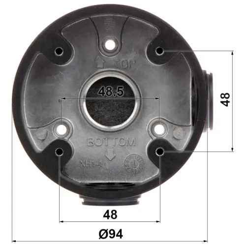 Uchwyt sufitowy do kamer kulistych PFA13A-E-BLACK Dahua
