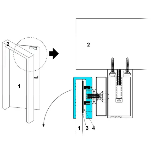 Uchwyt typu U ATLO-BML-272