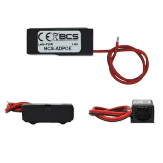 Uniwersalny adapter do zasilania passive PoE BCS-ADPOE