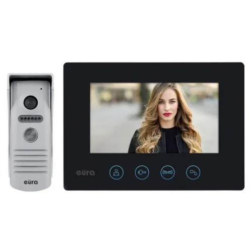 Wideodomofon EURA  VDP-40A3 FENIKS kolor czarny 7