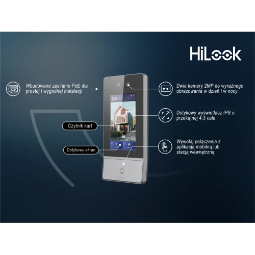 Wideodomofon HiLook by Hikvision IP-VIS-ULTRA-W