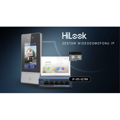 Wideodomofon HiLook by Hikvision IP-VIS-ULTRA-W