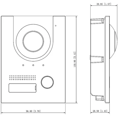 Wideodomofon VTO2202F-P Dahua