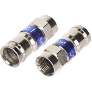 Wtyk kompresyjny F/ZAC-RG-6/CSR