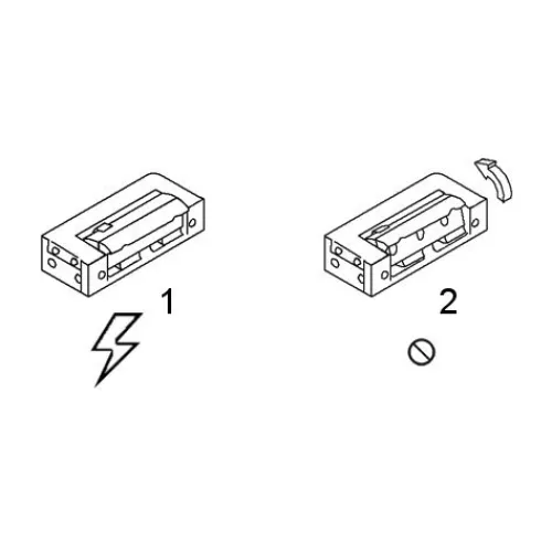 Zaczep elektromagnetyczny R5-12.13 rewersyjny