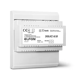 Zasilacz AC-20 1,5A ELFON