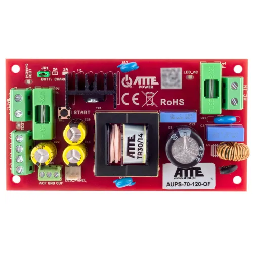Zasilacz buforowy SMPS 12V 6A 72W ATTE AUPS-70-120-OF