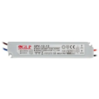 Zasilacz impulsowy 12V/1A/GPV